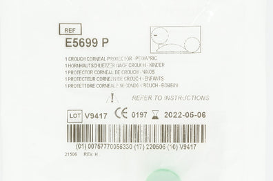 Baush&Lomb E5699P Crouch Corneal Protector - Pediatric (x)